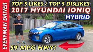 Here's my 2017 Hyundai Ioniq Hybrid Blue Review on Everyman Driver