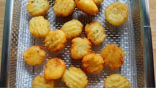 2 Cara buat  Crispy Potato Bubble Chips (3 Bahan aje Gluten Free) | BASICKELI