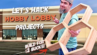 6 Hobby Lobby Woodworking Projects - Low Cost High Profit - Make Money Woodworking (Episode 15)