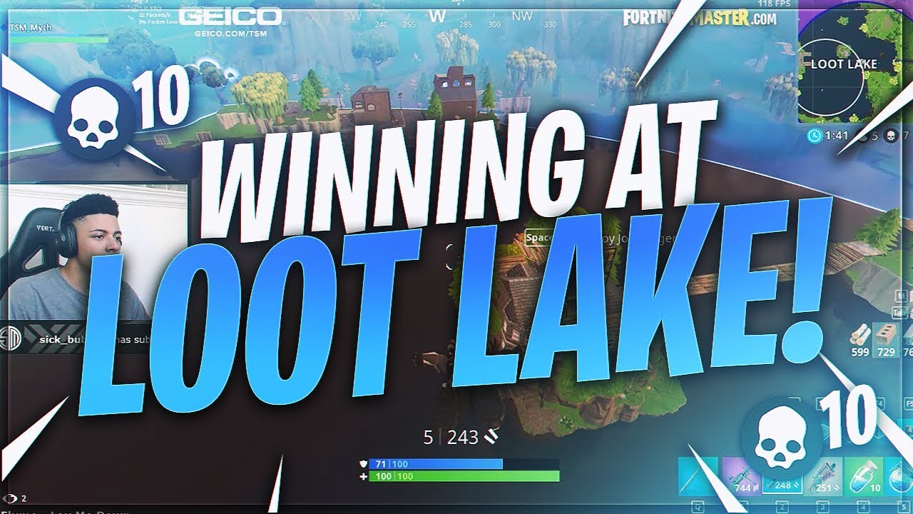 TSM Myth - LOOT LAKE ENDING!?! (10 FRAGS) | (Fortnite BR Full Match)