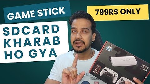 M22 and M33 Game Stick memory card corrupt no problem