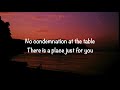 Jonathan traylor  the table with lyrics2021