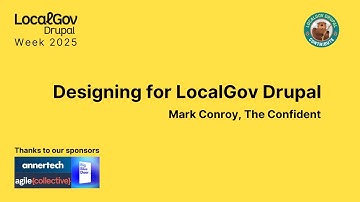Designing for LocalGov Drupal
