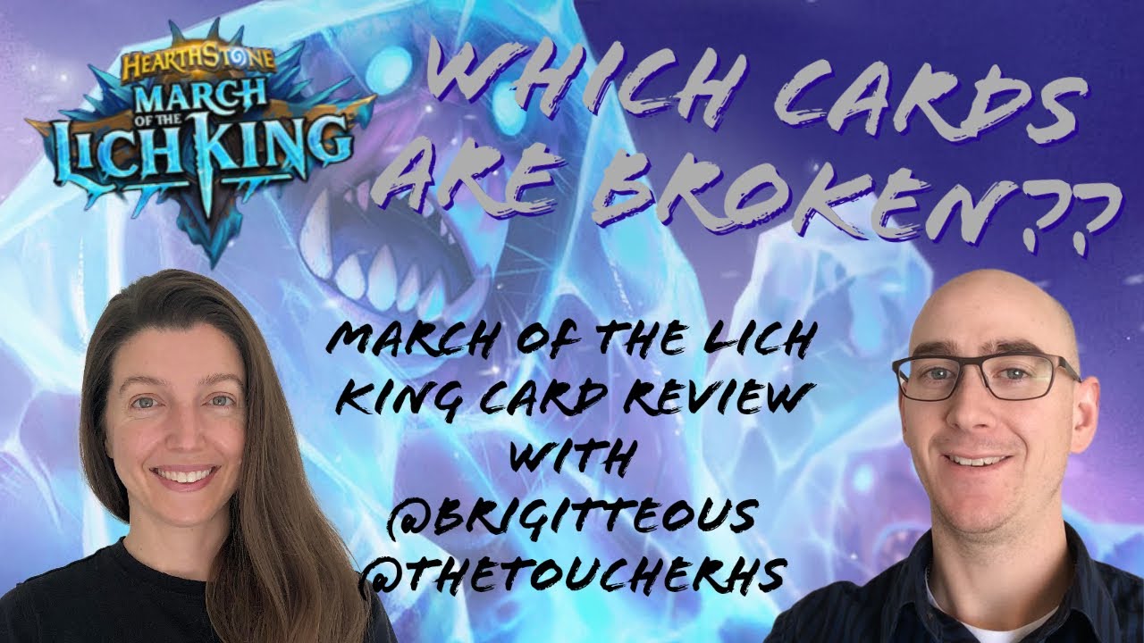 March of the Lich King Card Review Speed Run!!