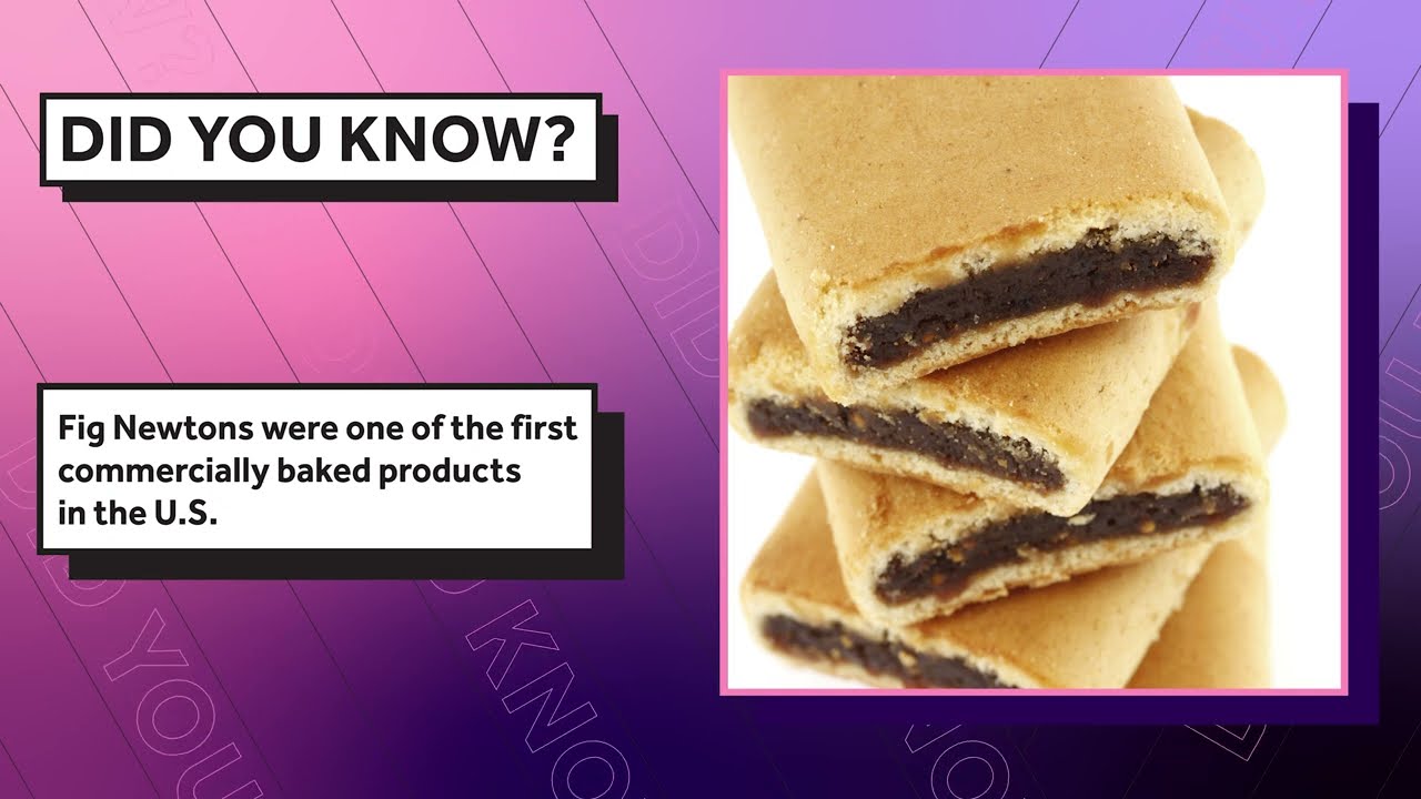 Was the Popular Fig Cookie Named After Sir Isaac Newton? | Very Local -  YouTube