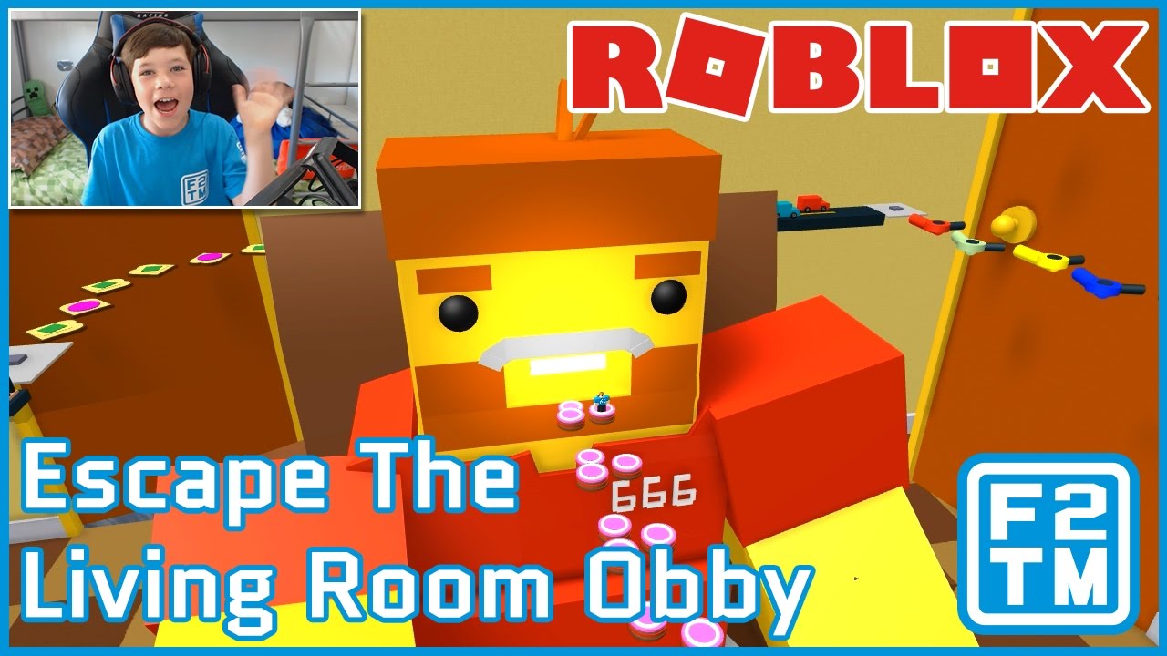 EATEN BY A GIANT Roblox Escape The Living Room Obby YouTube