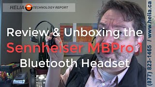 Sennheiser MBPro 1 Headset Review and 