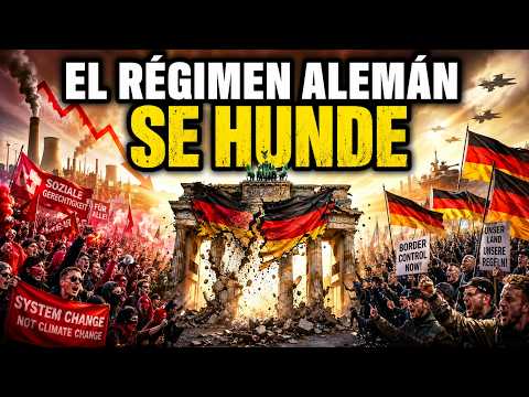 THE GERMAN REGIME IS COLLAPSING