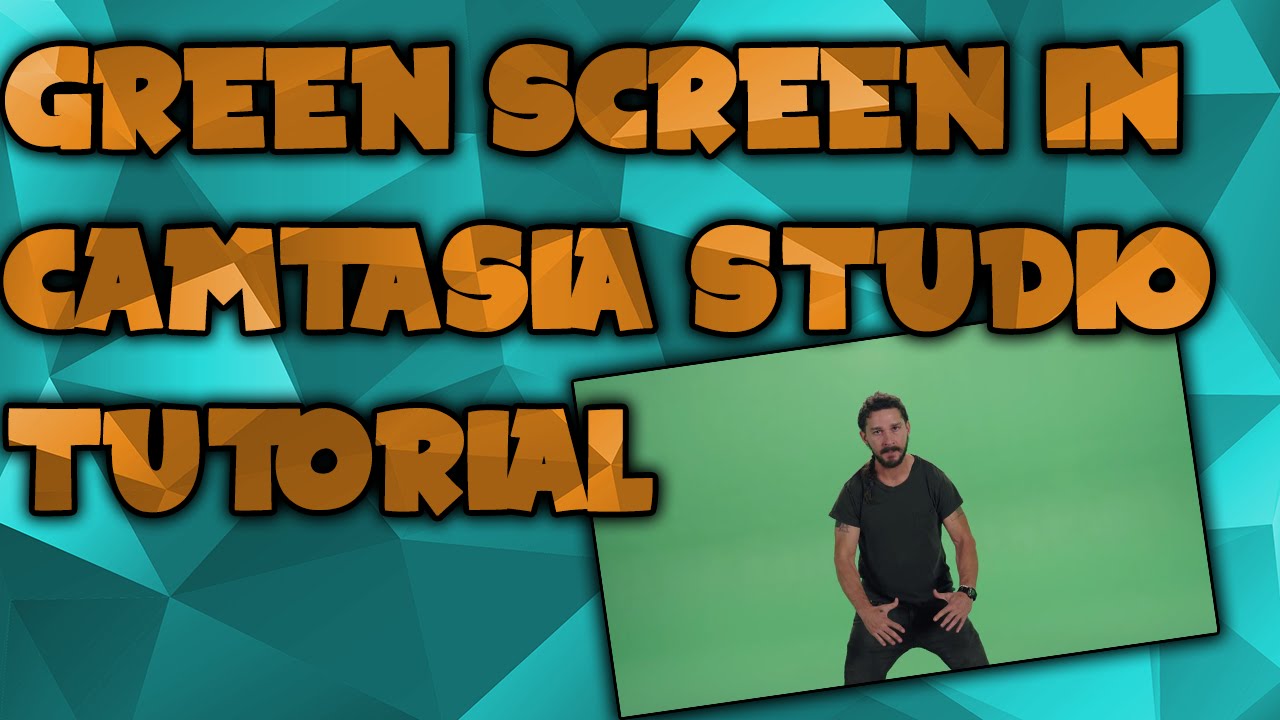 camtasia 8 green screen