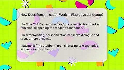 How Does Personification Work in Figurative Language? - The Prose Path