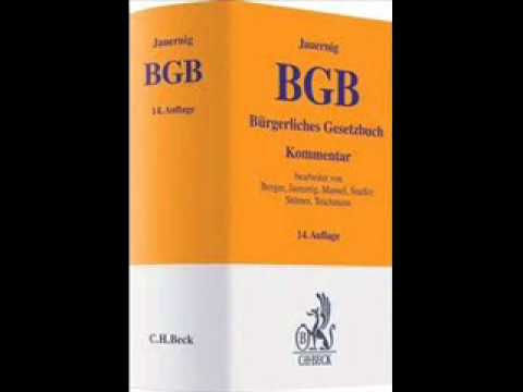 BGB Kommentar 14 Auflage - YouTube