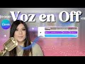 Cómo grabar y añadir VOZ EN OFF a tus videos de Canva 2024 🎙️