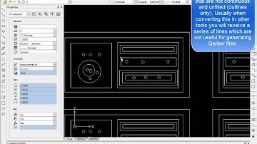 Convert DXF to Gerber using FAB 3000