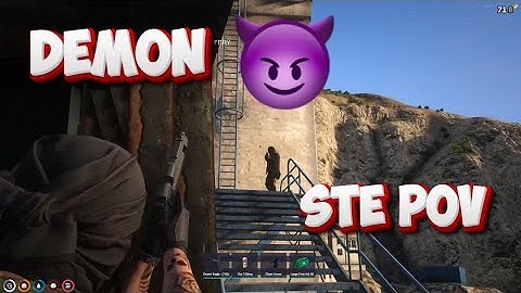 STE POPS OFF Vs PD After Kidnapping CYD ( FULL STE POV ) | NoPixel Mandem