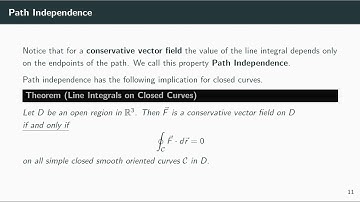Multivariable Calculus: Fundamental Theorem of Line Integrals - Path Independence (16.3)