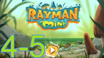 Rayman Mini 4-5: Tooth and Nail - 100% Walkthrough Gameplay - APPLE ARCADE