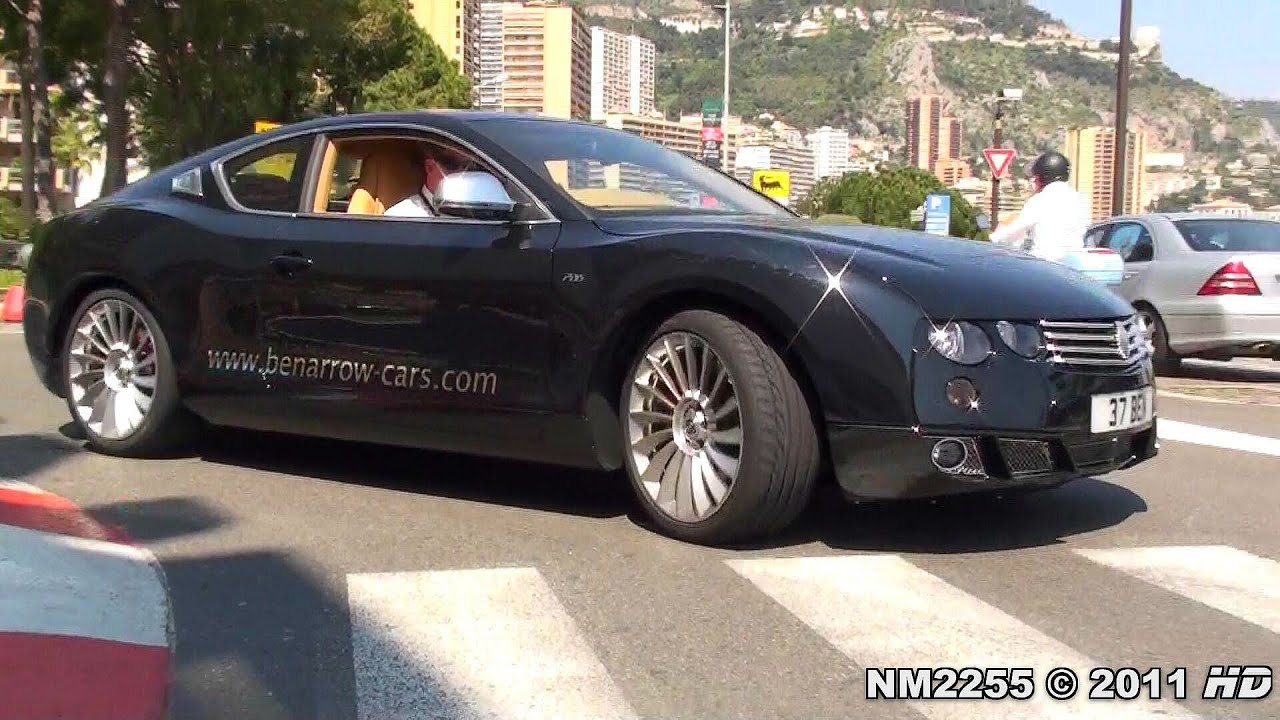 top gun Benarrow PB5 Coupè V8 Start and Accelerate!