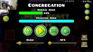 Congregation 43%, jump from an insane demon (FIRST DROP ATTEMPTS LETS GOOO)