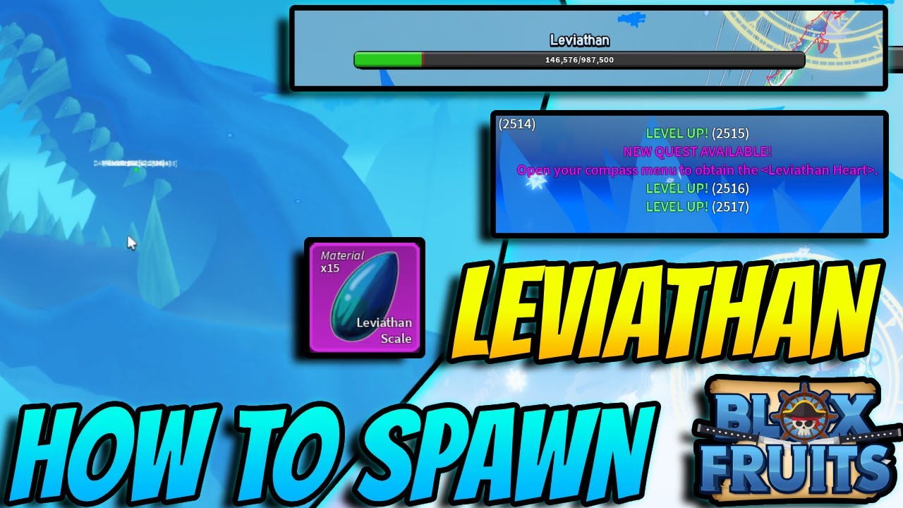 How to Spawn and Defeat the Leviathan Boss in Blox Fruits: A Guide to  Collecting Leviathan Scales