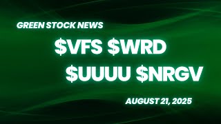 VinFast Auto ($VFS) | WeRide ($WRD) | Energy Fuels ($UUUU) | Energy Vault ($NRGV)