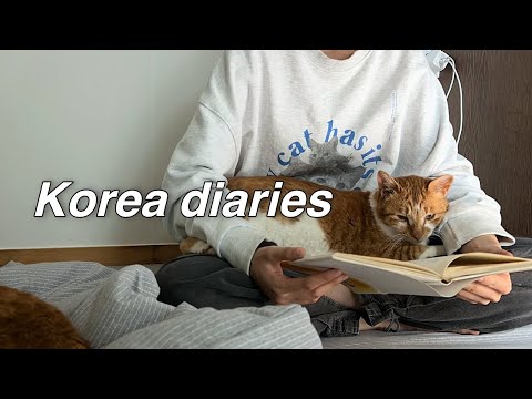 sub) 아빠랑 카페 공부, 책읽기ㅣ전 직장동료랑 연남동ㅣ법정스님 무소유, 흐르는 강물처럼