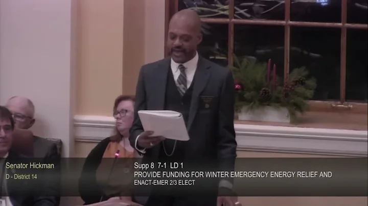 Sen. Craig Hickman: The power to take care of Main...
