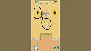 doge rescue draw 2 save level 21 #shorts #youtubeshorts #games play