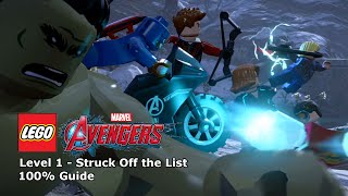 ild Uredelighed ironi #1 Struck Off the List 100% Guide - LEGO Marvel's Avengers - YouTube