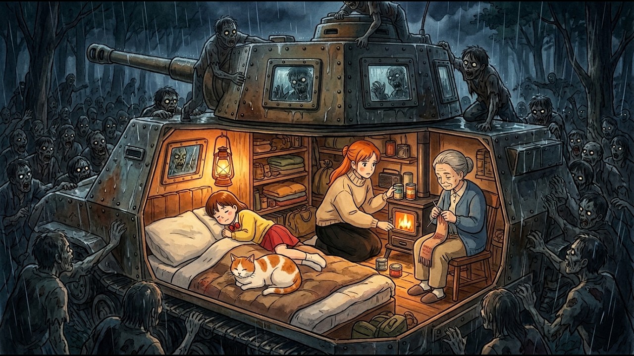 Surviving in an Old Tank During a Zombie Apocalypse 🧟 - YouTube