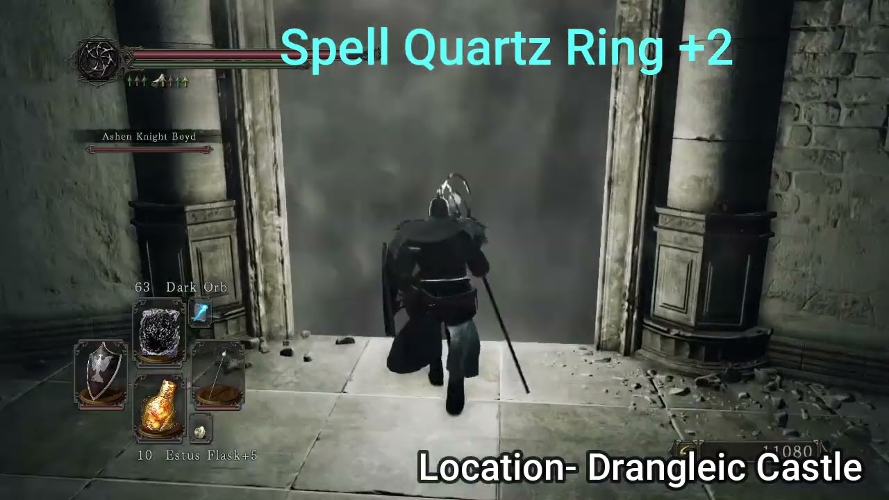 DARK SOUL 2 SOFTS - SPELL QUARTZ RING +2 LOCATION