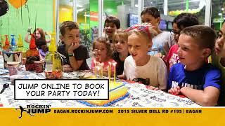 Rockin' Jump Eagan is fun for kids of all ages. Great place for parties.