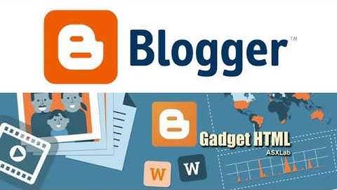 Blogger - Gadget HTML