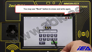 How to Setup a password for the Zed-Full Key Programming Device