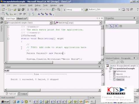 C# NET Encapsulation