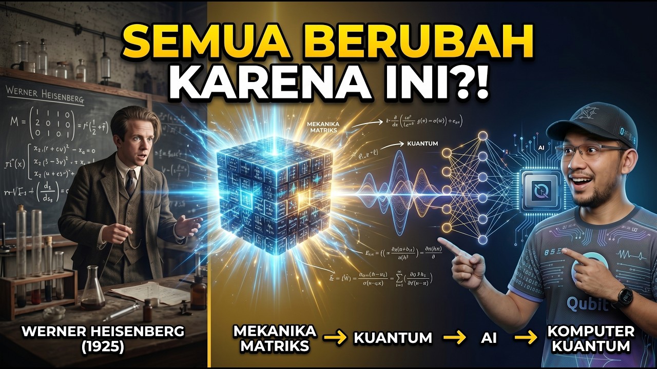 Matriks: Fondasi AI & Komputer Kuantum — Kang Legend
