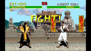 Mortal Kombat Revision 4.0 Scorpion Playthrough Very Hard (60FPS)