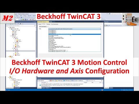 MB02. [TwinCAT 3 NC] Create Project, I/O Configuration, and Setup Motion Axis [2/20]