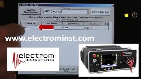 2 of 3 Entering Motor and Customer Data (Models B, C, and D)