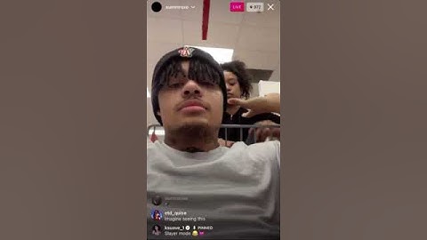 Summrs pulls a gun out in target