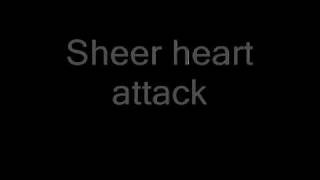 Queen - Sheer Heart Attack (Lyrics) chords