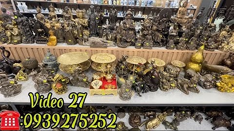 Dĩa đựng trái cây, mâm ngủ quả bằng đồng nhiều kích thước khác nhau cho bà con tha hồ lựa chọn