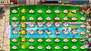 plants vs zombies, EndIess puzzle, onion plants and watermelon?....