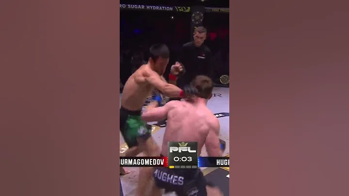 Paul Hughes v Usman Nurmagomedov 2 is HEATING UP! 🔥 #shorts #pfl