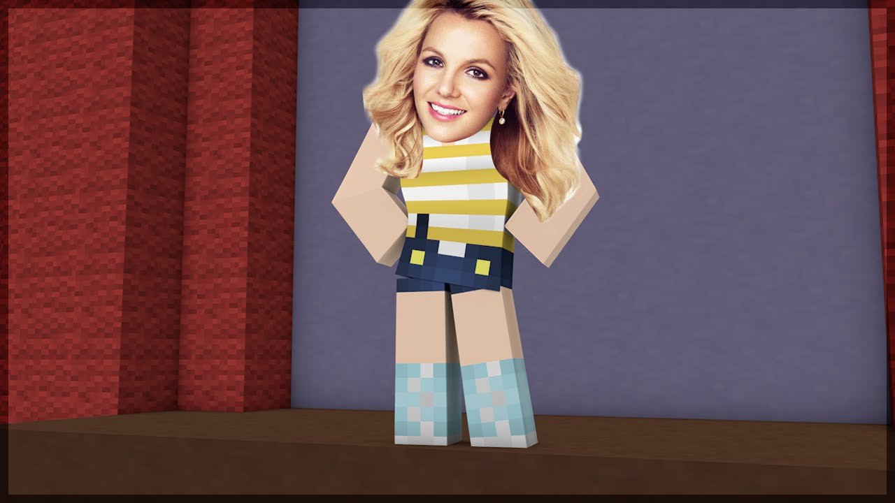 Minecraft Britney Rp Minecraft: O TEMA NÃÃÃO É BRITNEY SPEARS! (BUILD BATTLE) - YouTube