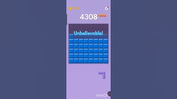 Block Blast. Unbelievable! #blockblast #relaxation #happy #gaming