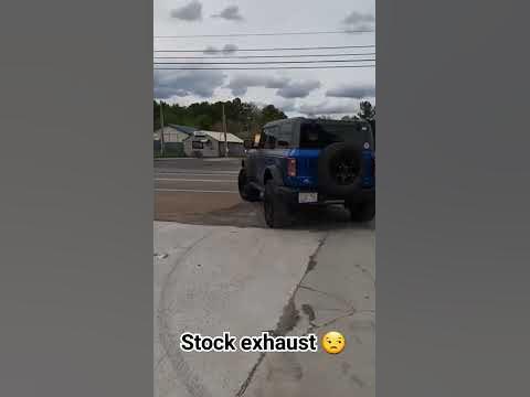 The Corsa exhaust for our '21 Ford Bronco was a much needed upgrade