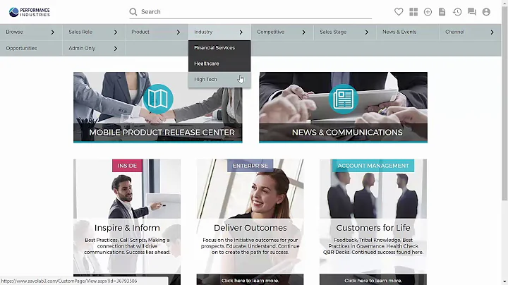 SAVO Product Demo -  Seller Resource Center