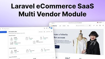 Laravel eCommerce SaaS Multi Vendor Module