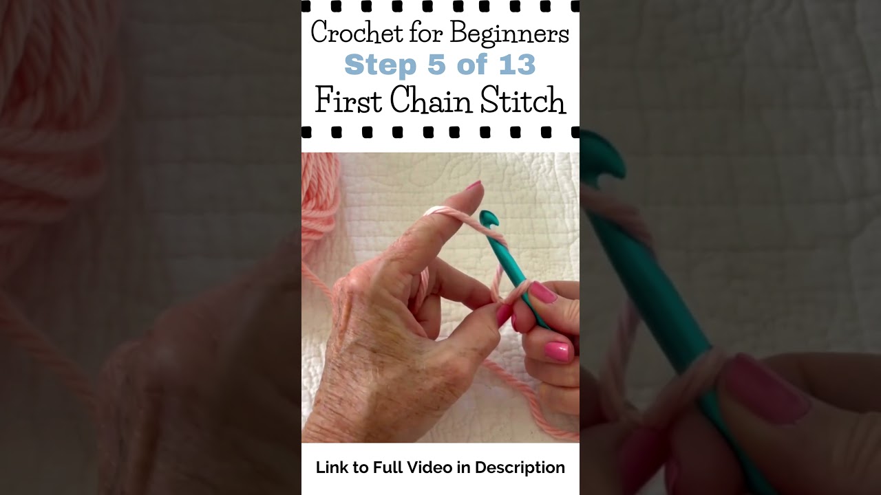 Learn to Crochet Kit – Stitches