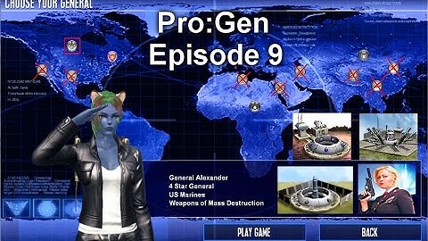 No Scale Untipped: Command & Conquer Zero Hour: Pro:Gen Mod - Challenge Campaign Episode 9